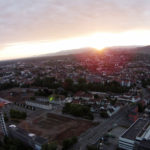 Offenburger Sonnenaufgang - Luftbild