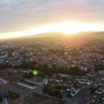 Offenburger Sonnenaufgang - Luftbild