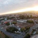 Offenburger Sonnenaufgang - Luftbild