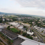 Offenburger Luftbild. Hier: Oberrheinhalle
