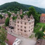 Calw Hirsau Luftfotografie - Jagdschloss mit Klosterruine