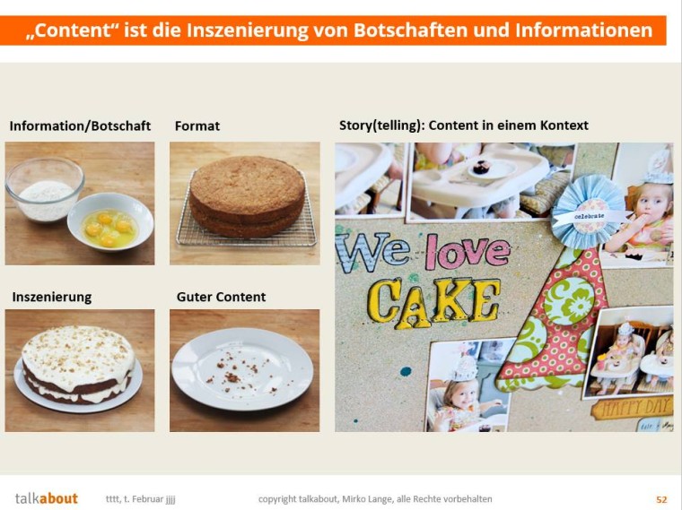 Content-Kuchen backen: Bild von Mirko Lange